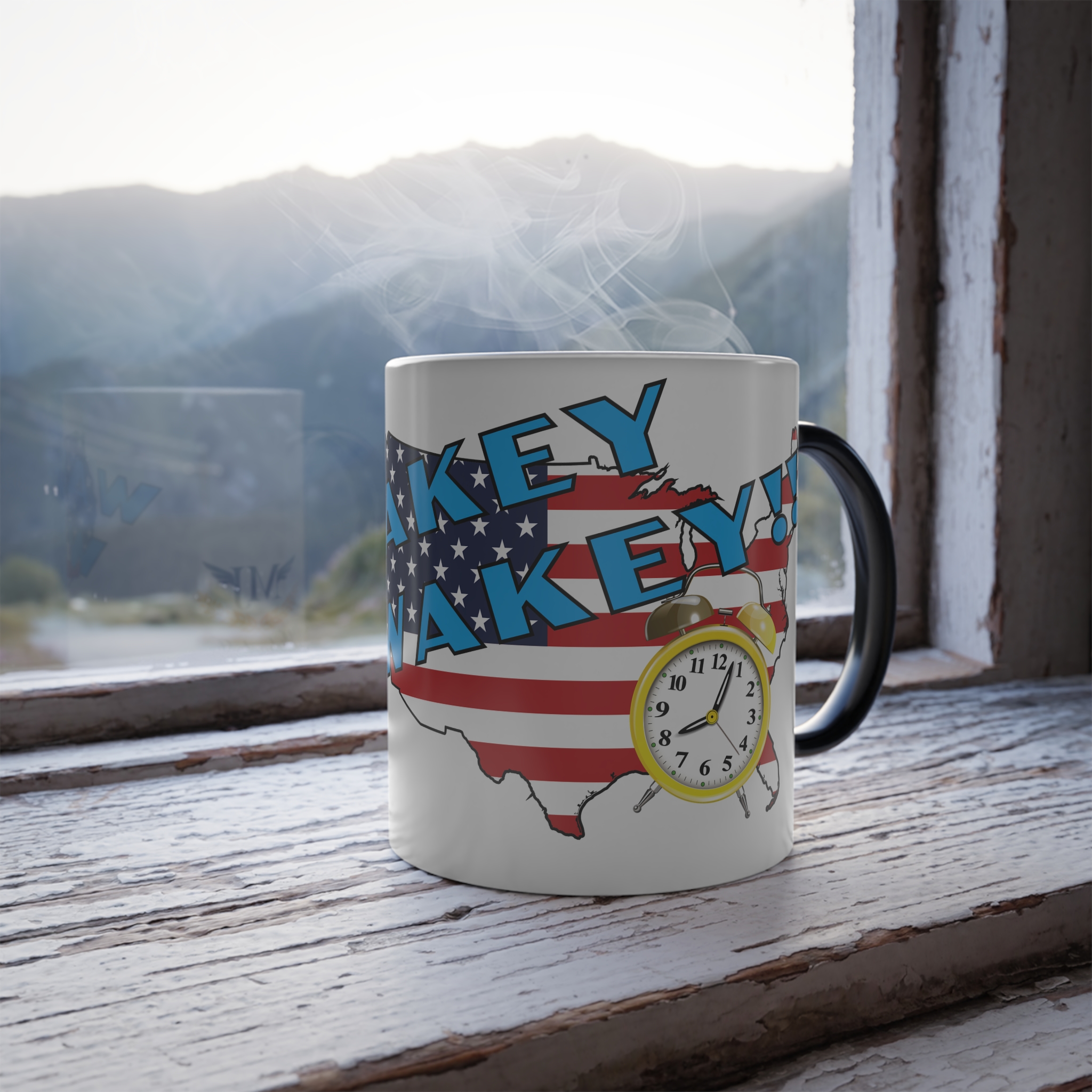 WAKEY WAKEY Color Morphing Mug, 11oz - Image 6