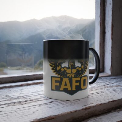 FAFO Color Morphing Mug, 11oz