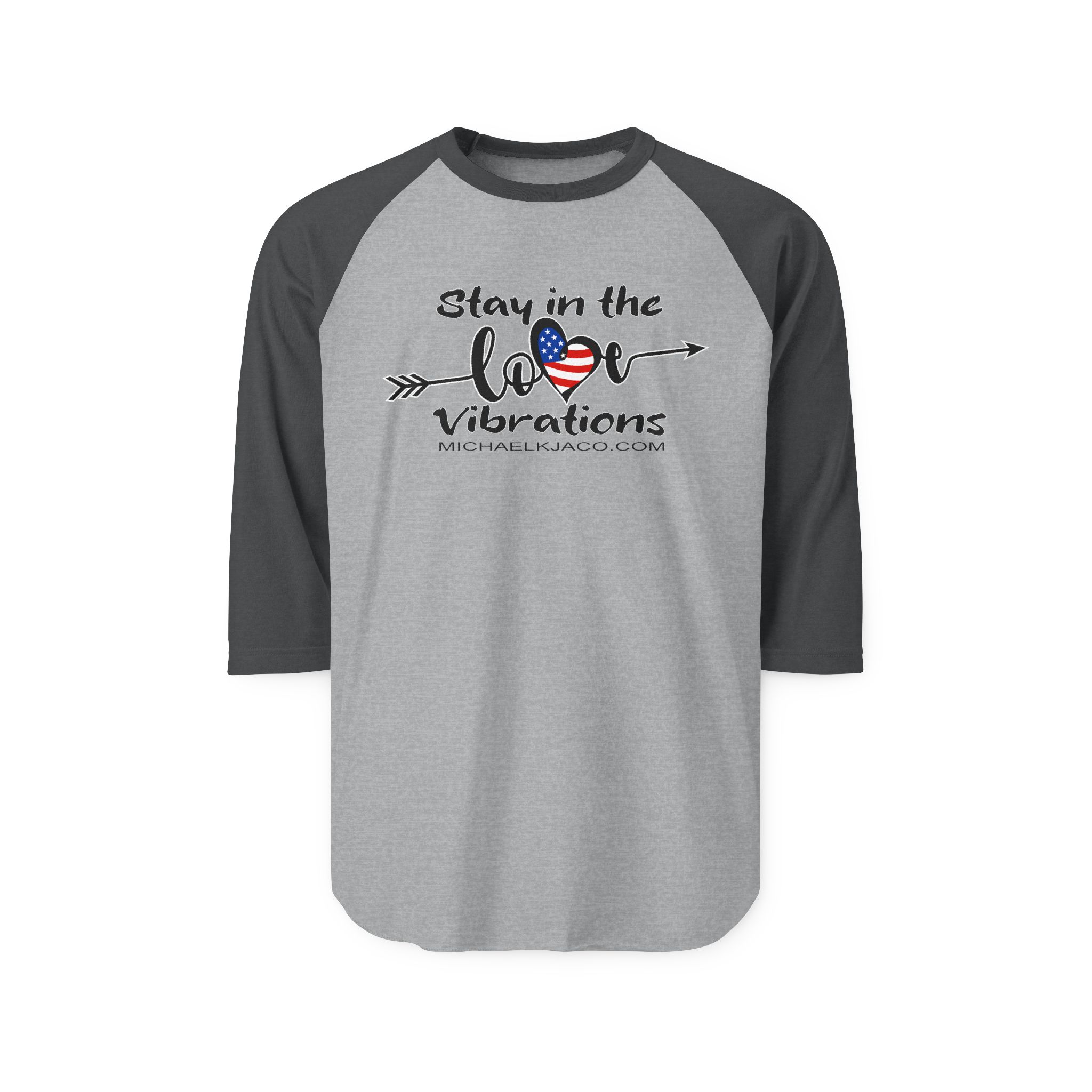 Unisex Three-Quarter Sleeve Raglan Shirt - Image 3