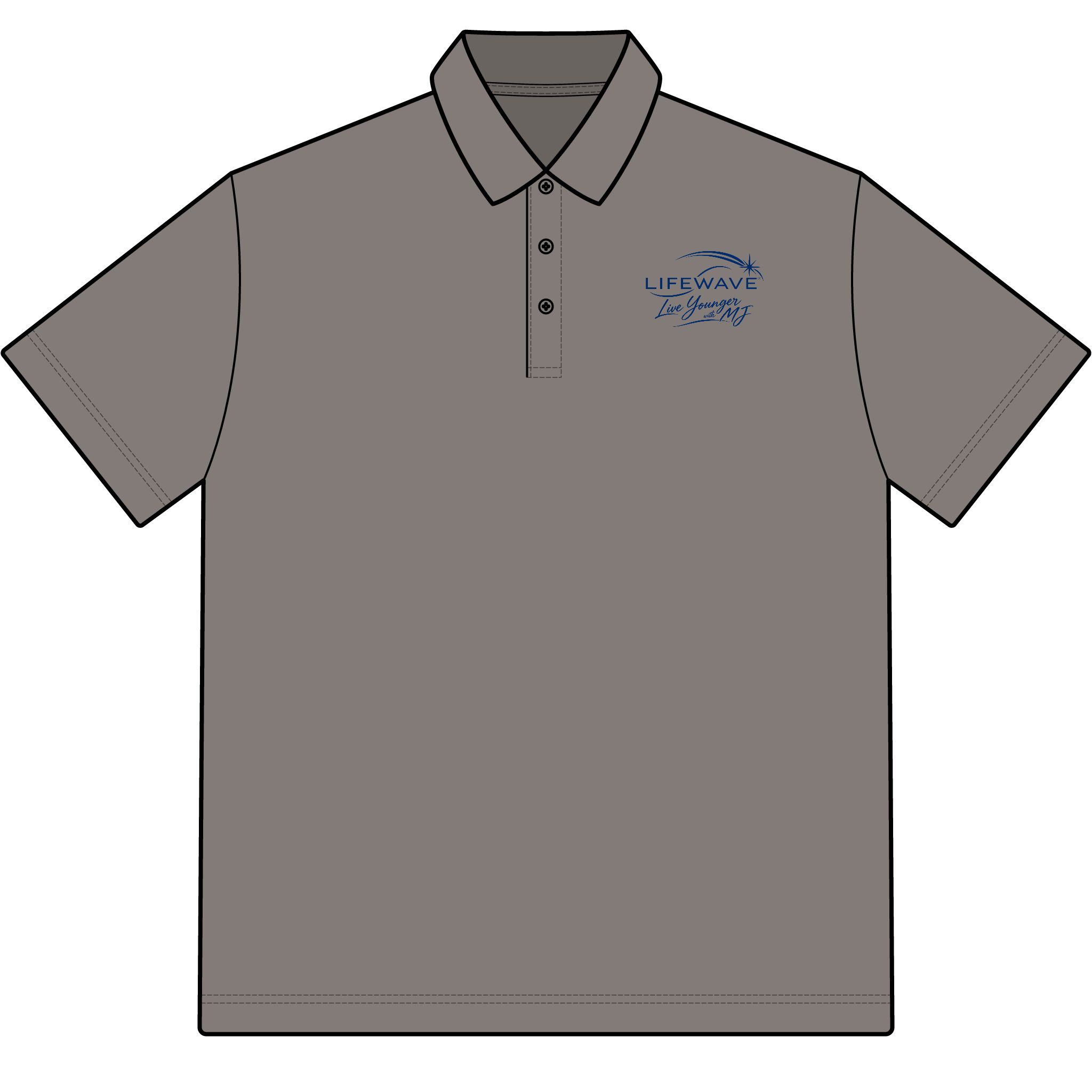 LifeWave Luminate 2026 Men’s Stretch Performance Polo - Image 7
