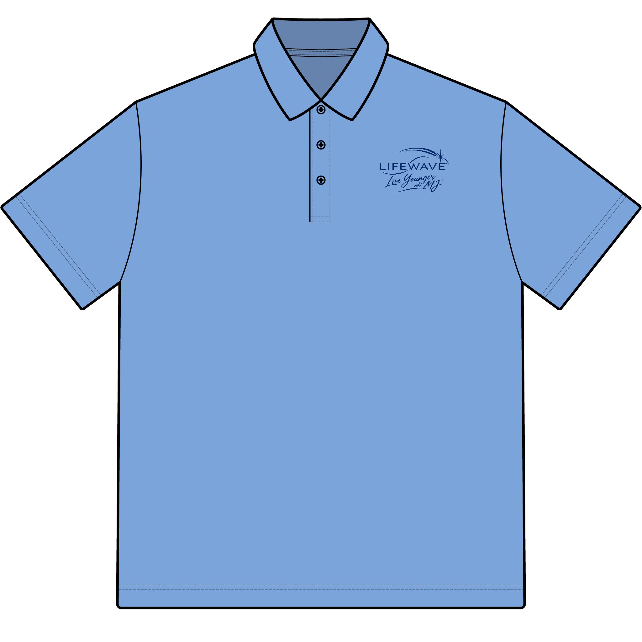 LifeWave Luminate 2026 Men’s Stretch Performance Polo - Image 10